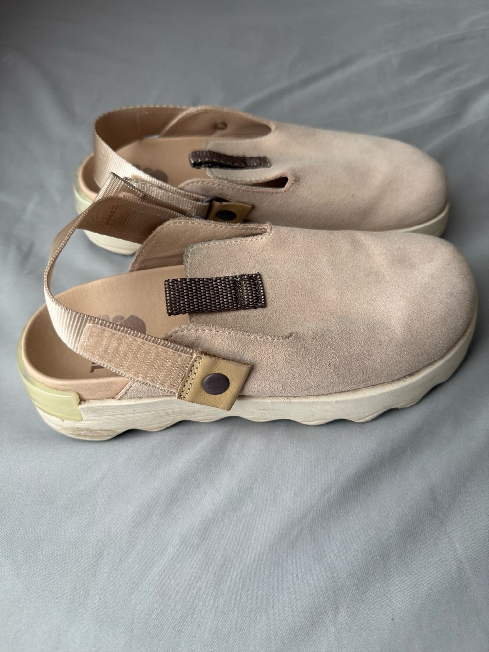 Sorel Viibe Suede Slingback Clogs